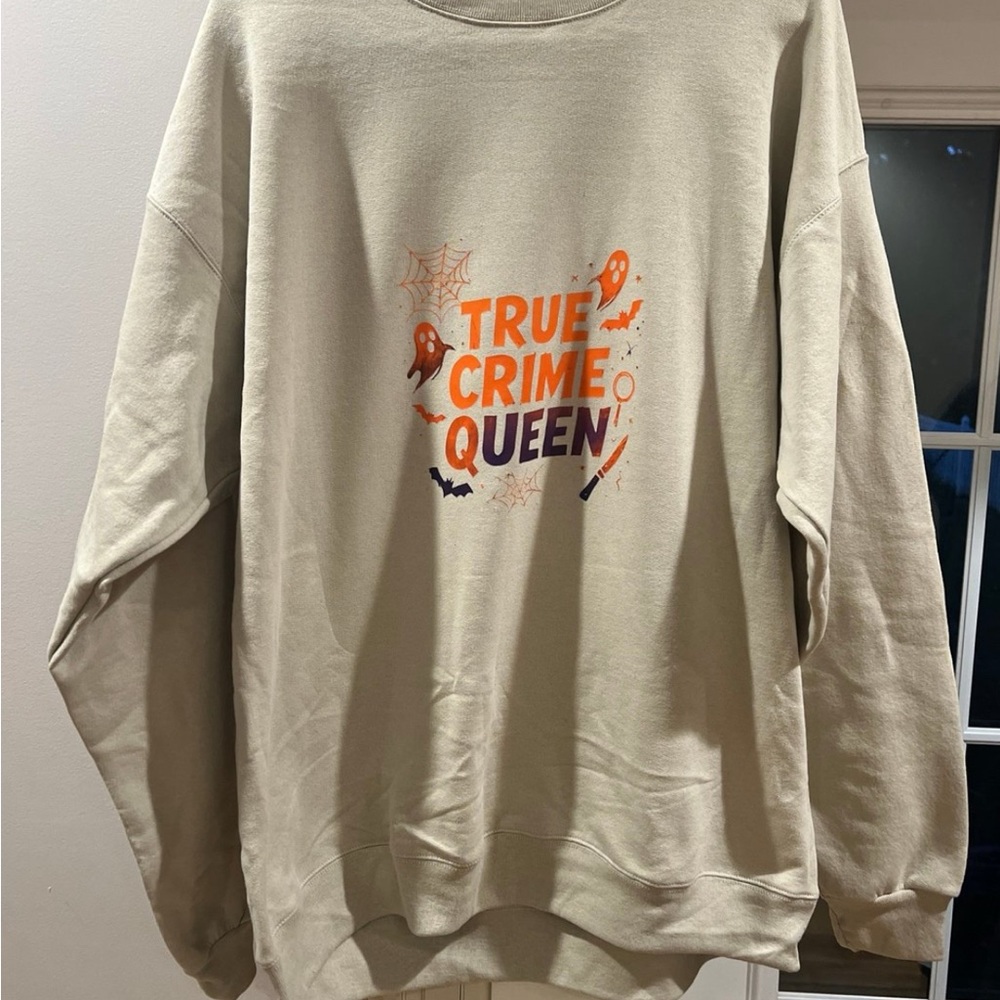 Hanes EcoSmart Beige Sweatshirt